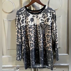 Animal Print Long Sleeve